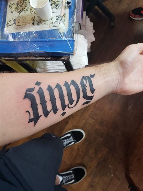 Share More Than 62 Ambigram Tattoos Sinner Saint Best In Cdgdbentre