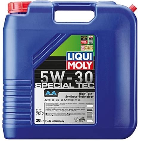 LIQUI MOLY Special Tec AA 5W-30 | Фирменный магазин