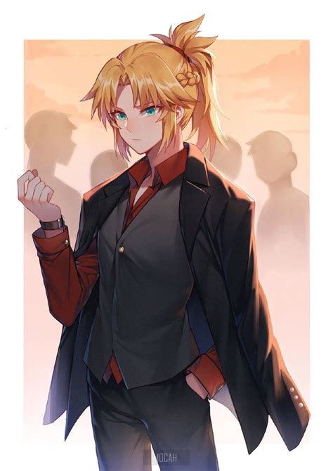 Anime Girl Fate Series Fgo Fateapocrypha Saber Of Red Mordred Fateapocrypha Blond Hair