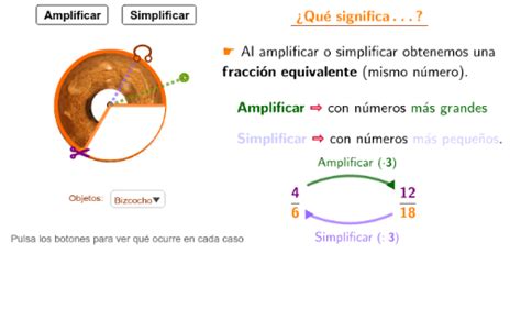 Amplificaci N Y Simplificaci N Fracci N Irreducible Geogebra