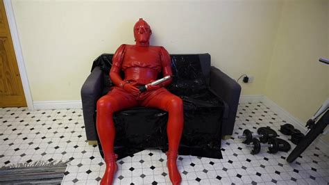 Rubber Wanking Suit Wank Along Shemale Latex Amateur Porn XHamster