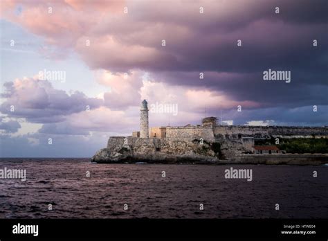 el morro castle havana cuba stock photo alamy