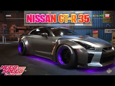 Nfs Payback Nissan Gt R Customization Widebody Youtube