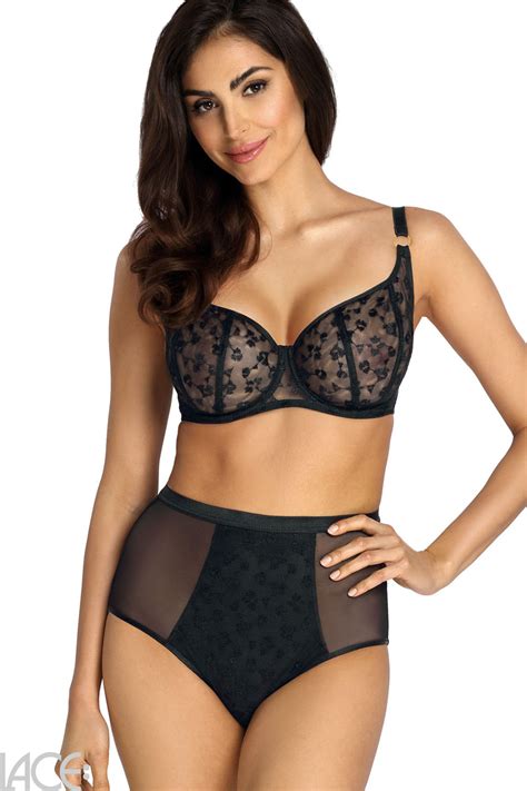 Ewa Bien Tailleslip Ewa Bien Black Lace Lingerie Nl