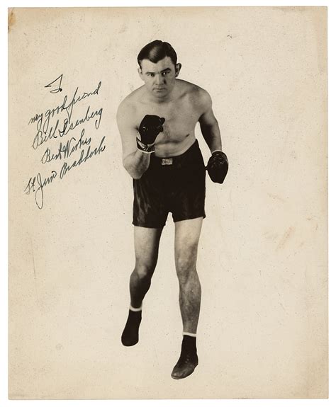 James J Braddock Signed Photograph Rr Auction