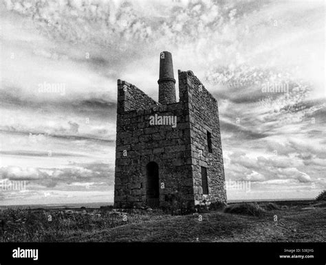 Tin mine in Cornwall Stock Photo - Alamy