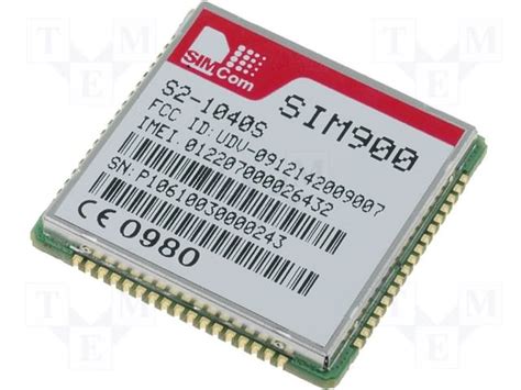 SIM900 Simcom - Distributors, Price Comparison, and Datasheets ...