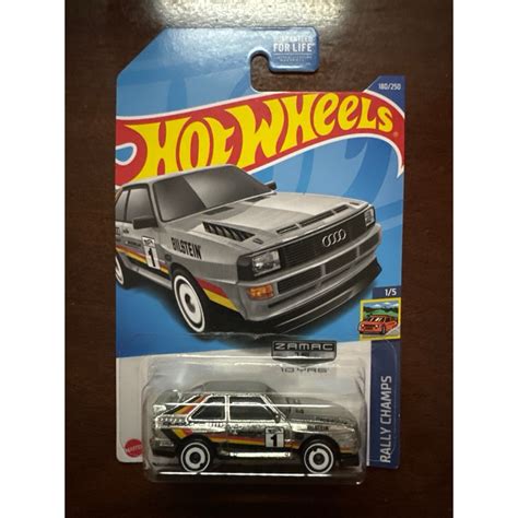 Xe M H Nh Hot Wheels Audi Sport Quattro Zamac Shopee Vi T Nam
