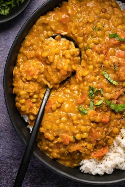 Easy Lentil Curry Gimme That Flavor