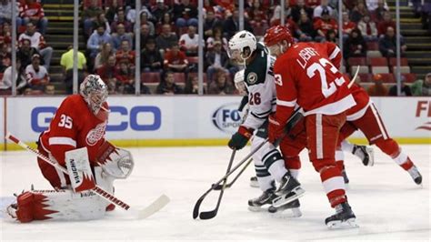 Matt Moulsons Ot Goal Gives Wild 4 3 Victory Over Red Wings The