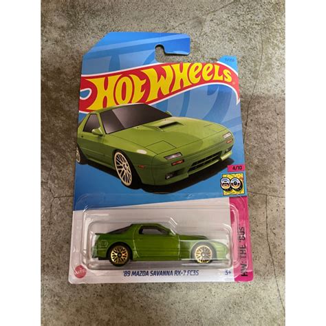 Hot Wheels Mazda Savana Rx Fc S Green Shopee Malaysia
