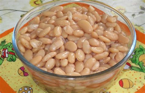 Белая фасоль с луком