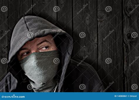 gangster stock image image  lining wound black criminal