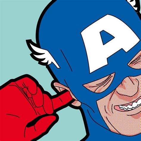 The Secret Life Of Heroes Pop Art Illustrations