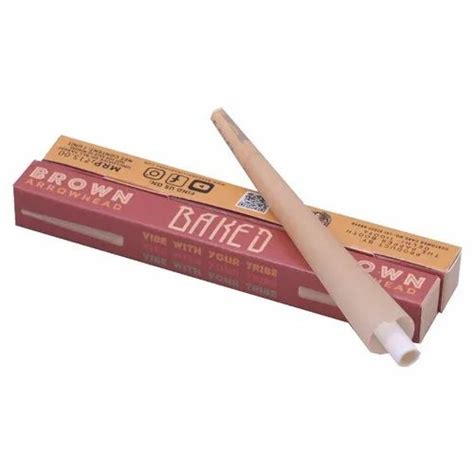 Baked Pre Rolled Brown Unbleached Smoking Cones Gsm Gsm At Rs