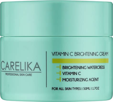 Carelika Brightening Face Cream With Vitamin C - Крем осветляющий для ...
