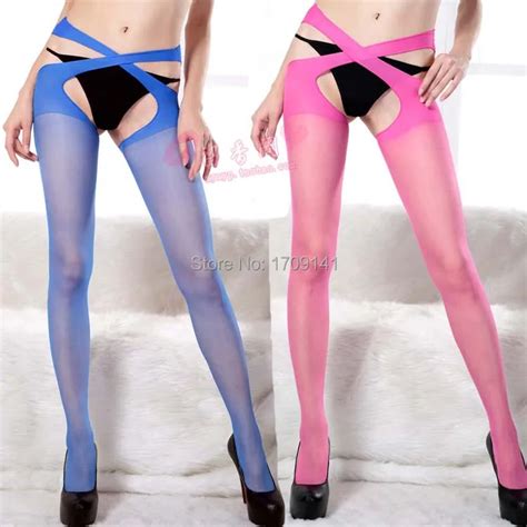 New High Qulity Womens Sexy Spaghetti Strap Stockings Ultra Thin