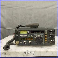 ICOM IC 730S All Band HF SSB AM Transceiver Amateur Ham Radio For Parts Repair Ham Radio