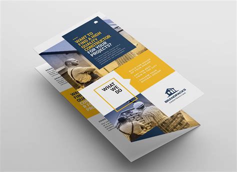 Construction Brochure Template