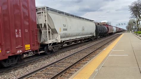 The Rest Of The Pm Westbound Bnsf Manifest Metra Amtrak