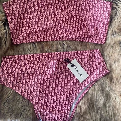 Christian Dior Bikini Comes With A Hair Band Depop