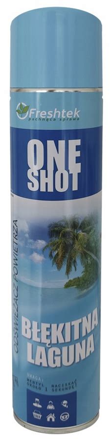 FRESHTEK ONE SHOT Neutralizator zapachów BŁĘKITNA LAGUNA 600 ML