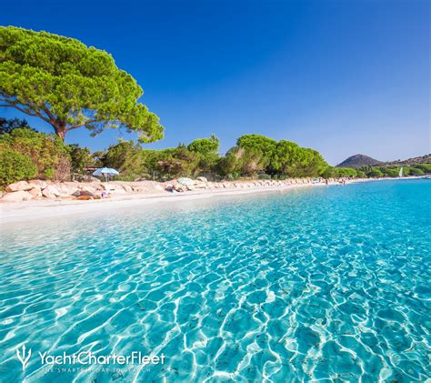 white sand beaches  visit   corsica yacht charter