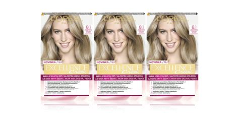 Lor Al Paris Excellence Creme Farba Do W Os W Ash Blonde Wygodne Opakowanie Odcie