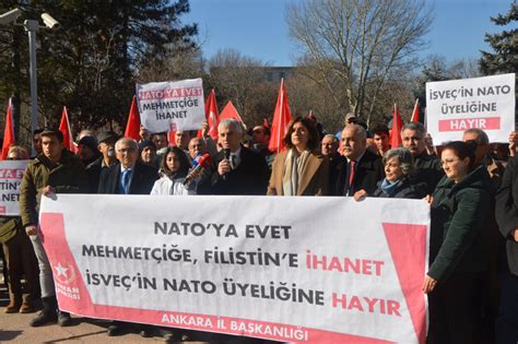 Vatan Partisi Ankara ve İstanbul dan seslendi İsveç in NATO üyeliğine