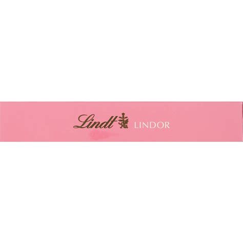 Lindt Lindor Chocolate Balls Strawberries And Cream 150g T Box