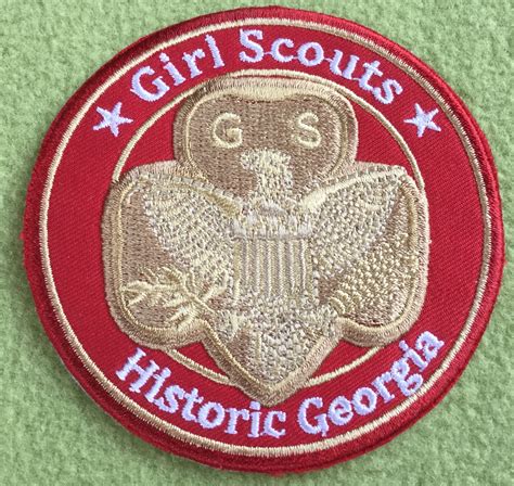 Girl Scouts Historic Georgia 100th Anniversary Patch Thank You