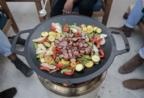 Bonfire Gusseisen Wokplatte für Hot Pott