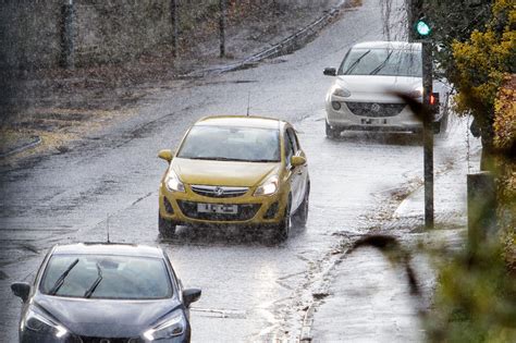 Scotland Weather 100mm Of Rain During 30 Hour Downpour And Gale Force