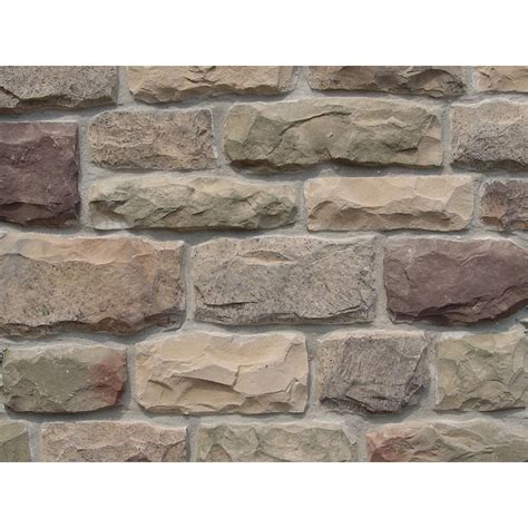 Shop Ply Gem Stone Cut Cobblestone 10 Sq Ft Easton Faux Stone Veneer At