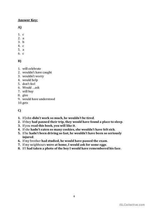 Mixed Conditionals General Gramma… English Esl Worksheets Pdf And Doc