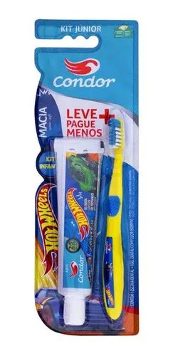 Kit Escova Dental Gel Dental Condor Hot Whells Tutti Frutti Mercadolivre