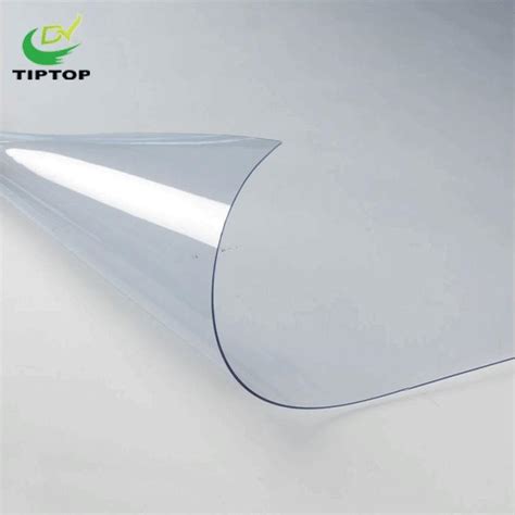 Tiptop 3 Super Soft Normal Clear Colorful PVC Film Roll For Plastic