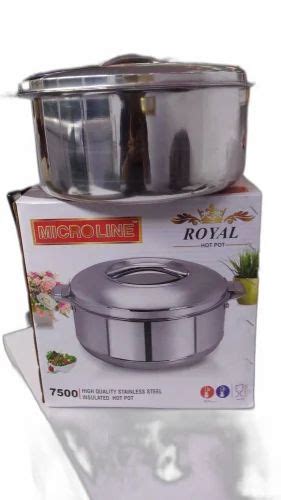 SINGLE PIECE Stainless Steel Microline Ss Hot Box Ml For MANY PURPOSES Capacity Ml