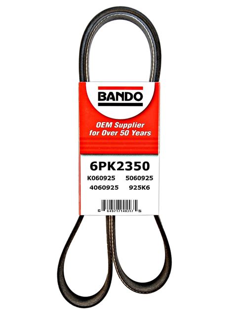 Bando 6pk2350 Oem Quality Serpentine Belt Autoplicity