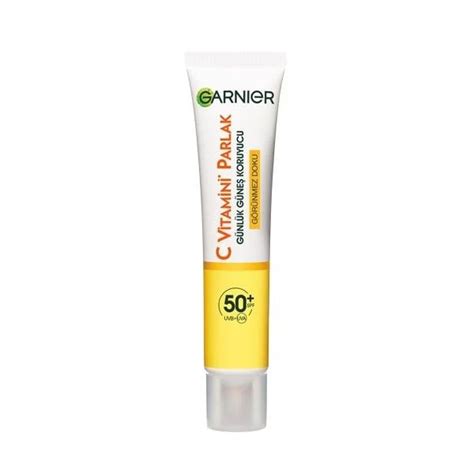 Garnier Витамин С Ежедневный солнцезащитный крем жидкий крем для лица ...