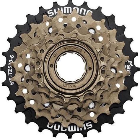 Cassette Shimano Tourney MF-TZ20 6 vitesses marron / noir | bol.com