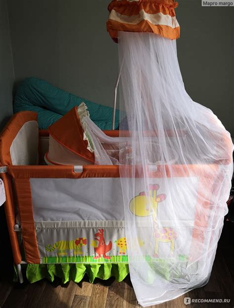 Кроватка Мишутка металл кдд 117 - «Много цвета и функционально. » | отзывы