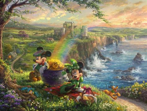 Disney Paintings By Thomas Kinkade That Look Even Better Than The