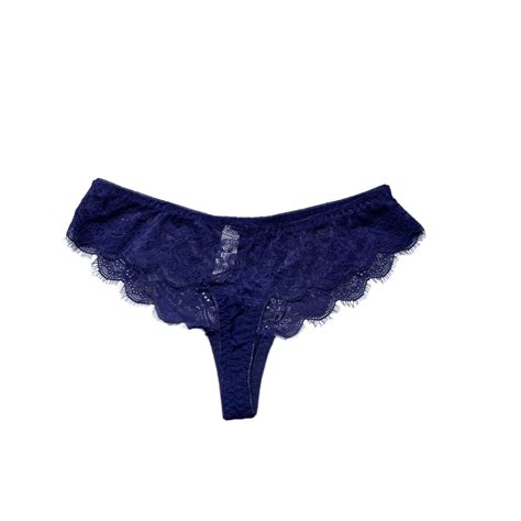 Pezzo Sexy Donne Pizzo Lingerie Tanga Mutandine Con Cintura Sottile Vita Bassa Trasparente E