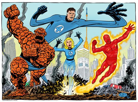 Fantastic Four (Фантастическая четверка) :: Marvel (Вселенная Марвел ...