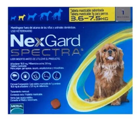 Nexgard Spectra Antiparasitario Oral Perro A Kg Cuotas Sin