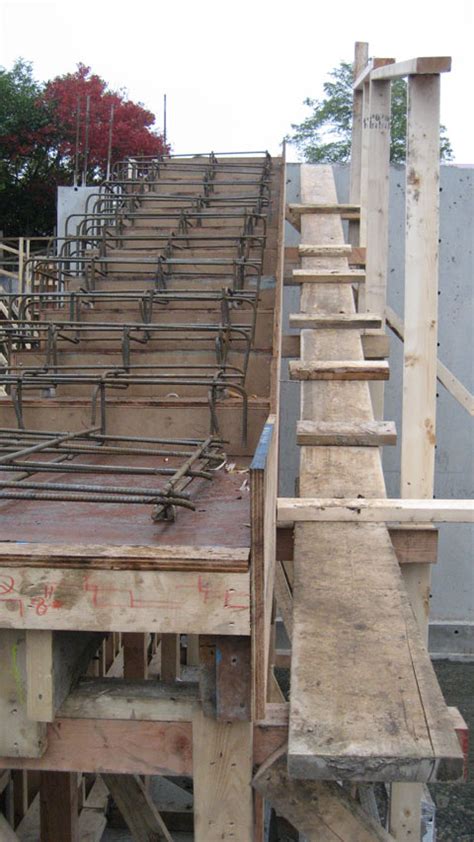 Cypress Cant Concrete Stair Home Building In Vancouver