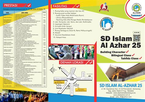 Brosur Sd Islam Al Azhar 25 Semarang Al Azhar Kalibanteng