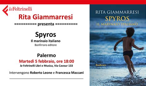 Spyros Il Marinaio Italiano A Palermo La Presentazione Del Romanzo