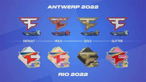 List of All FaZe Clan Stickers from All Majors in CS:GO and CS2